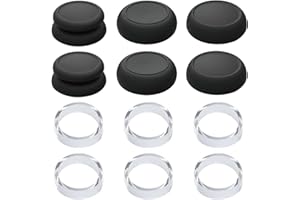 ZHUROUPU Cappello Joystick per Nintendo Switch Joy-con Controller-Skin, CQC e FPS Analog cap-Thumb Grips Set-Joystick Protectors Silicone per NS (12 PC)