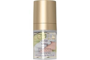 Stila One Step Correct Skin Tone Color Corrector Mini Deluxe – All in 1 Travel Sized Brightening Primer Serum & Make-up Primer for Even Skin - 30ml