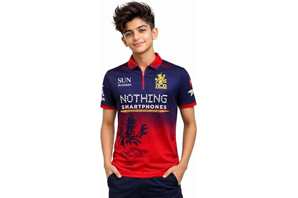 New Rcbb Jersey 2026 Virat 18 for (Kids,Men & Boys)