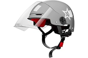 ACMEDE Helmet Casco Ciclismo con Occhiali Rimovibili Visiera Casco Bici Regolabile Uomo Donne Casco MTB Mountainbike Sicurezza Protezione Robusto Casco Bicicletta Ciclismo per Uomini e Donne