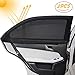 Kinder Auto-Sonnenschutz(2 Stück), Infreecs Auto Sonnenschutz | Selbsthaftende Sonnenblenden für Seitenfenster, blockt mehr als 97% der schädlichen UV-Strahlung, Baby Autosonnenschutz passt universell