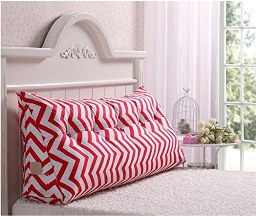 BZ STORE Pillows, mattresses PILLOWS Pillows lumbar triangle from the bedside soft bag size 100x22x50cm/Mats simply washable, Dirty (Color # 1, Size: 150x22x50cm)