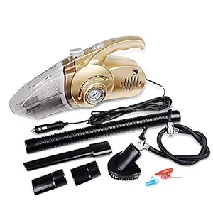 Mixen Portable Car Vaccum Cleaner Multipurpose Vaccum Cleaner for Office Vacuum Cleaner_2020_(Golden)