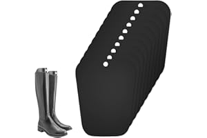 QHFlashbuy Hormas para Zapatos 10 Piezas Insertos de Formas de Botas,Moldeadores de Botas de Plástico,Soportes de Botas Altas Insertos,Árboles de Botas Largas para Mujeres y Hombres