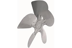 Icematic Lüfterrad Breite 58mm Drehrichtung drückend ø 300mm Flügelwinkel 31° Lüfterradbefestigung 25,4mm Aluminium