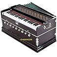 Decora emporium Musicals 9 Stopper, Bellow 42 key 2 Reed Bass Male Kapler Harmonium with Cover (Natural)