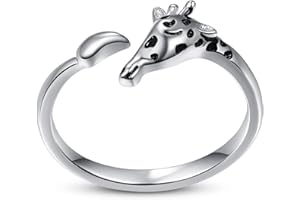 KINGWHYTE Viking Rings for Men 925 Sterling Silver Adjustable Vintage Ring Birthday Gifts for Women