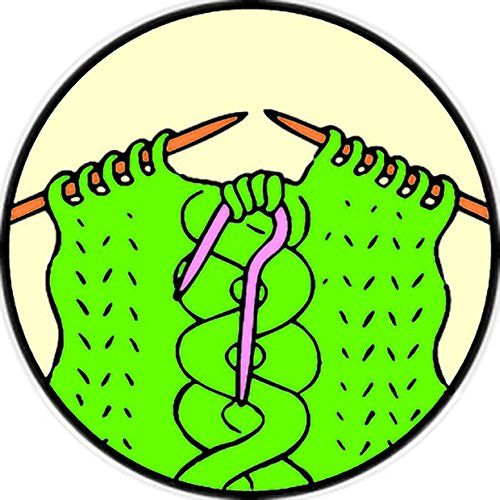 Clover 341 Gebogene U-Zopfmusternadeln - 2