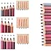 Kfnire 12pcs/set Women Professional Lipliner Waterproof Lip Liner Pencil 15CM 12 Colors