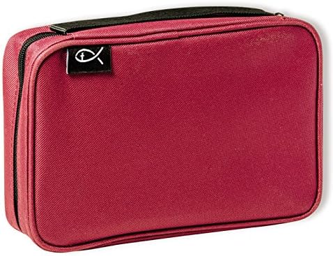 'Bible Bag Fish Large, Rot U2064, 24x15x4,5 cm