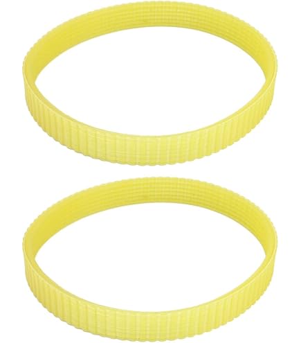 2 Cinghie Di Trasmissione Poly V 225083-1 Per Pialla A Spessore Makita 2012NB - Ricambio Originale, Elastica E Silenziosa