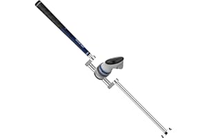 YEZRO Accesorio de palo de golf de 26 pulgadas para Meta Quest 3 – Accesorio ajustable con peso para mango de palo de golf compatible con Oculus Quest 3/2 y Pro, agarre realista de 90 grados (derecha