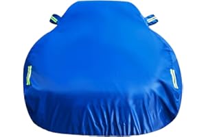 Old street Autoabdeckung Kompatibel mit Porsche 911 993 Carrera Coupe/Cabriolet, Wasserdicht Vollgarage Abdeckplane Atmungsaktiv Außenabdeckungen mit Winddichten Gurten und Aufbewahrungstasche