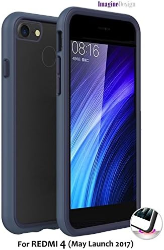 WOW Imagine Silicon Cover for Xiaomi Mi Redmi 4(Blue)