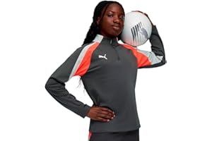 PUMA Unisex Kinder Individualliga 1/4 Zip Top Jr T-Shirts