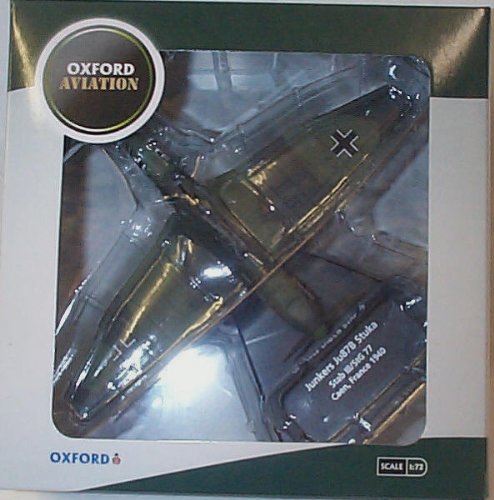 Oxford Junkers 1940 Aircraft 1.72 Scale Diecast Model