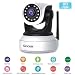 Produktbild Überwachungskamera,Sricam 720P HD IP Kamera Wlan Innen P2P IR Nachtsicht Bewegungsmelder Mini CCTV Wifi Kamera mit Mikrofon und Lautsprecher für Zuhause/Baby/Haustiere