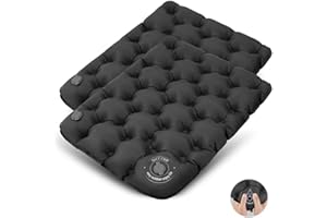 ONTYZZ Coussin de Siège étanche Coussin d’Assise Gonflable Coussin de Chaise de Bureau Coussin Assise Camping Stade Portable Léger pour Le Travail Et La Maison Coussin de Concert Résistant Humidité