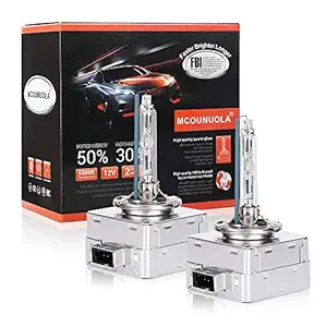 2PCS 35W D1S D2S D2R D3S D4S D4R Xenon HID Bulbs Car HeadLight Replacement 4300K 5500K Two Yr Warranty (5500K, D3S)