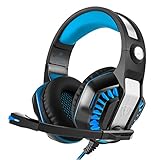 KSCAT G1000 Gaming Headset Kopfhörer USB/Klinken-Stecker Mikrofon LED Effekt für