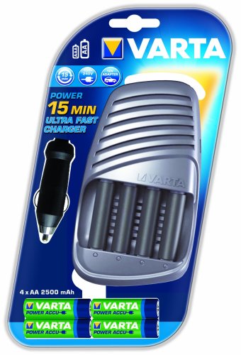 Preisvergleich Produktbild Varta Akkuladegerät 4Xmignon 15Min Ultra Fast