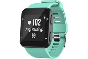 WIIKAI Compatible con Garmin forerunner 35 Correas Para Relojes, Correa de Pulsera de Reemplazo.
