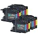 Produktbild 4 Kompatibel C/M/Y Farbe Satz von Tintenpatronen zu ersetzen LC1280XL (12 Tinten) für den Einsatz mit Brother MFC-J6510DW, MFC-J6710D, MFC-J6710DW, MFC-J6910DW