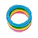 Best Baby Teether - 4 Silicone Sensory Teething Ring Toys - Fun, Colorful and BPA-Free - Soothing Pain Relief and Drool Proof Infant Toys - Solve Teething Now