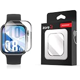 Zore Huawei ile uyumlu Watch Fit 4 PMMA Pet Saat Ekran Koruyucu Siyah