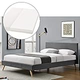 bett mit matratze und lattenrost 160x200 ikea ✔️ Weiche Polsterung: Eine dicke Polsterung aus Schaumstoff mit pflegeleichtem Bezug aus Stoff verleiht dem Gästebett eine behagliche Note und viel Komfort.