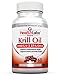 Produktbild Health Labs Nutra Omega 3 Krill Öl 1000mg pro Portion (2 Kapseln) (30 Tage Vorrat) bietet die höchste Konzentration von Omega-3, 6, 9 DHA/EPA