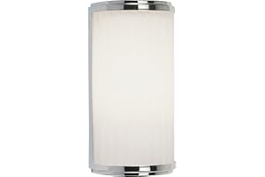 Astro Bathroom Wall Light, Metal, E27 (Edison Screw), 12 W, Polished Chrome