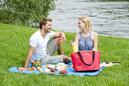 Campingaz 2000013686 Kühltasche, rosa daisy faltbar, 15 Liter (36.5 x 18 x 32 cm) - 2