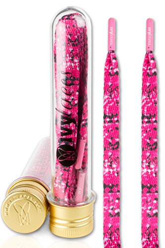 Preisvergleich Produktbild Ivybands® / IVYLACES® Pink's Passion / Premium Schnürsenkel / Schuhband ILACE019