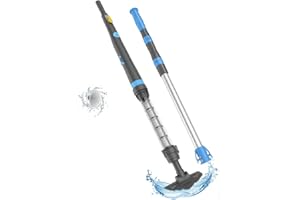 Oxseryn Aspirateur de Piscine léger, sans Fil, autonomie de 45 Min, Portable et Bonne Puissance d'aspiration, idéal pour Les Petites piscines Hors-Sol, Les spas et Les jacuzzis