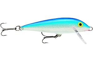 Rapala - Countdown Angelköder - Angelzubehör aus Balsaholz - Süßwasser Spinnköder - Hergestellt in Estland