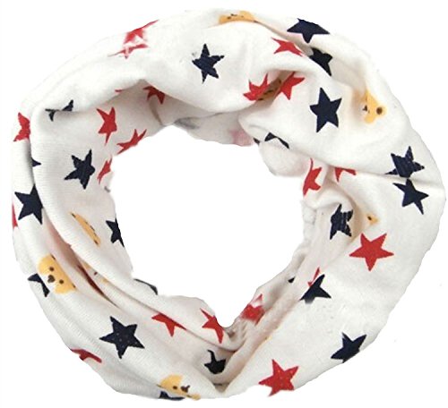TheWin Children Warmer Star Scarf, Colorful