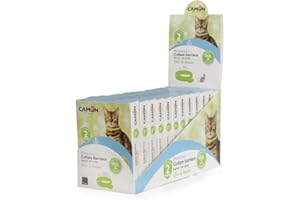 Camon Collare Barriera all'Olio di Neem per Gatti 3 Confezioni Linea Protection Protezione da Insetti e Parassiti