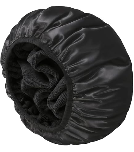 AYVRUOP Duschhauben-Set – 5 Stück, Wasserdicht, EVA-Material, 27 Cm, In 4 Farben, Für Damen & Mädchen