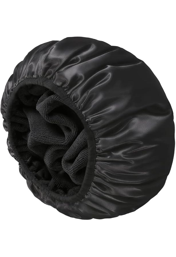 3-teilige Elastische Duschhaube – Wasserdicht & Passt Auf Fast Jede Kopfgröße