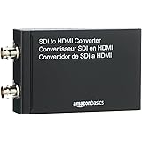 Amazon Basics Convertisseur SDI vers HDMI (720p/1080p) avec alimentation prise USB-A