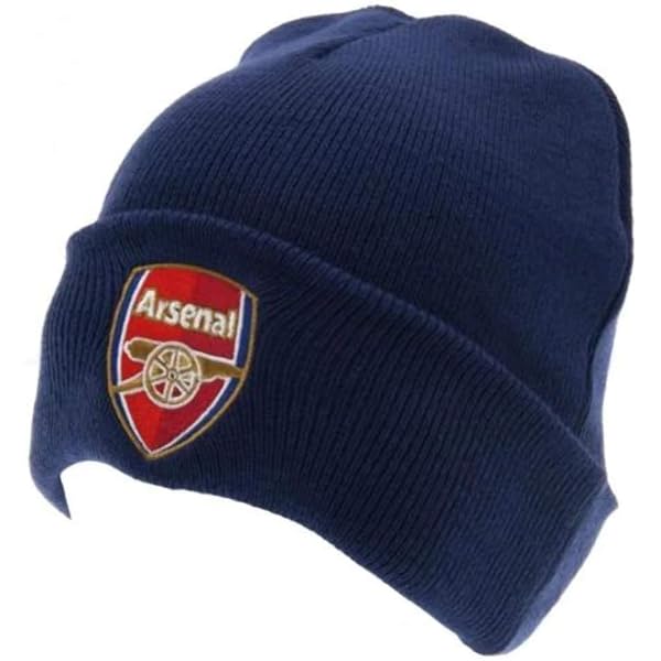 Arsenal FC Berretto Invernale Lavorato A Maglia - Rosso, Taglia Unica Adulto