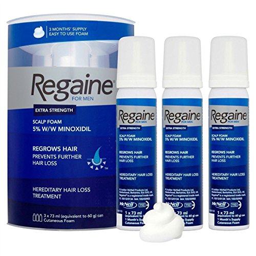 Regaine for Men Foam Triple Pack
