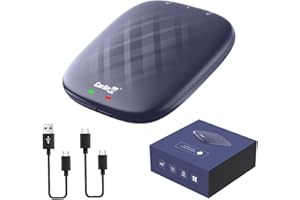 Carlinkit 2024 Android 13 AI Box, Soporta Netflix/Youtube/Spotify, Wireless Carplay & Wireless Android Auto,4GB+64GB,Snapdragon QCM 6125, para Coches con OEM Wired CarPlay, Soporta Red SIM 4G.