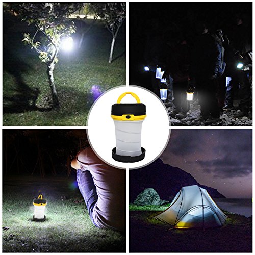 4er Camping Laterne, LT Nichalo 30LM Tragbare Notfall Wasserdicht Camping Licht Taschenlampe - 7