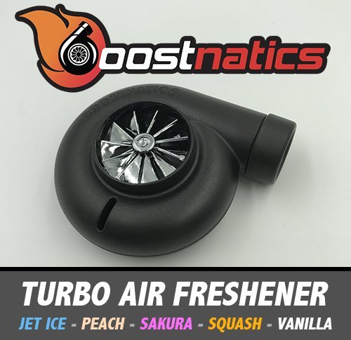 Preisvergleich Produktbild Boostnatics Drehender Turbo-Lufterfrischer, Sakura (Schwarz)