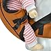 Ecosusi Thick Polyester Stong Baby Carrier Best Child Carrier Baby Backpck (Yellow)