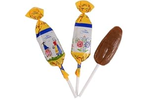 BISCUITERIE DES MARAIS Sachet de 12 sucettes caramels