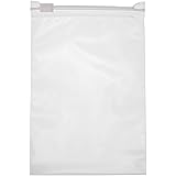 HeiZip 50 x Ziehverschlussbeutel 320 x 440 mm DIN A3, 70 mµ/MY, Transparent, Wiederverschließbar, Lebensmittelecht