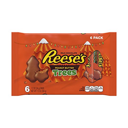 Preisvergleich Produktbild Reese's Peanut Butter Weihnachtsbaum 6er pack - 204g
